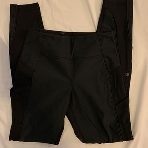 Fleece lined lululemon leggings